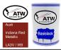 Preview: Audi, Indiana Red Metallic, LA3V / W9: 500ml Lackdose, von ATW Autoteile West.